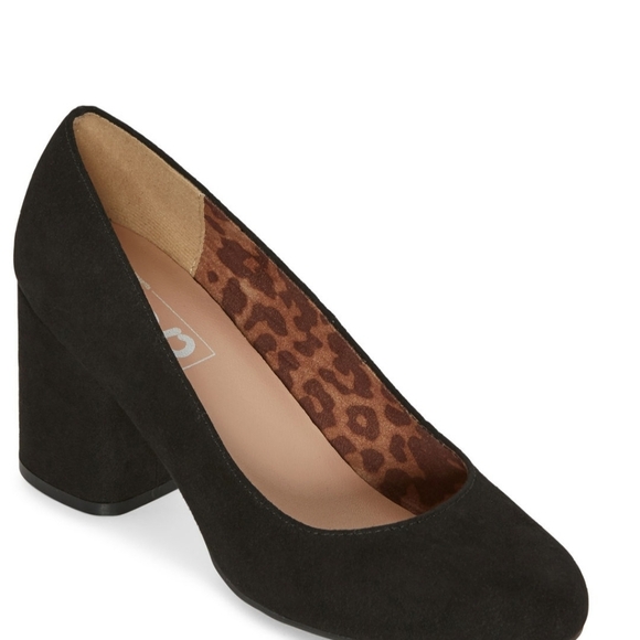 Pop Womens Laney Pumps Block HeelSize 9.5M, Color Black - Picture 5 of 8